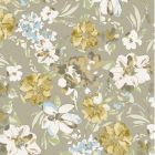 Acolchado Capitonado Zara Flor Café Beige