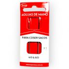 Aguja de mano para coser sacos