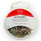 Alfiler De Acero Inoxidable para chaquiras y lentejuelas Plata