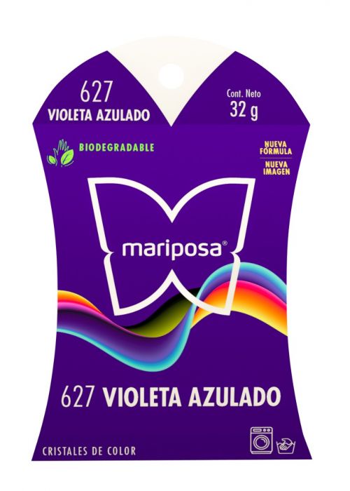 Colorante para telas Mariposa Multifibra Violeta No.127