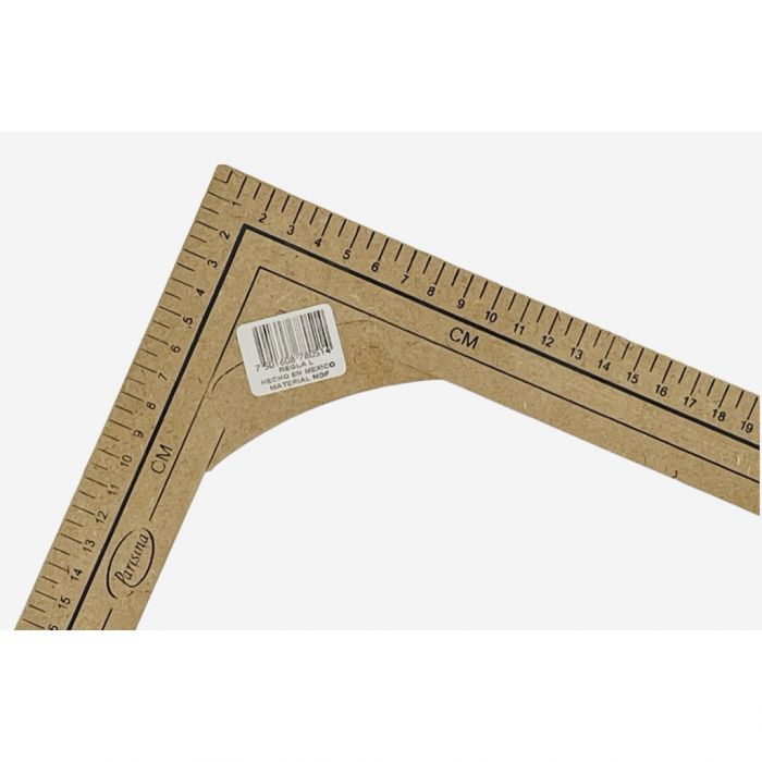 Regla para medir costuras 21 cm - Mercería La Costura