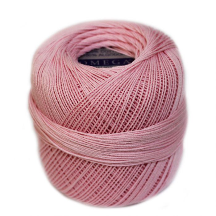 Hilo Crochet #10 color Rojo Caja de 12 pzs