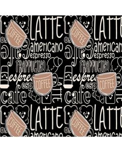 Micro Fibra Cocina Letras y Café Negro