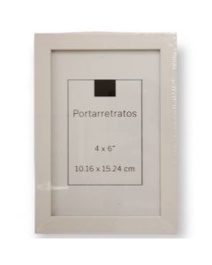 Portarretrato Decorativo Blanco