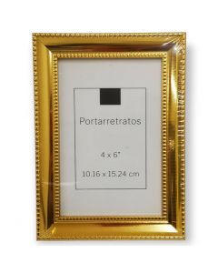 Portarretrato Decorativo Dorado