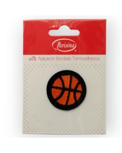 Aplicación Bordada Balón Basket